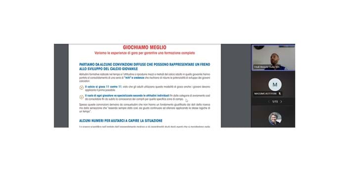 Avviati gli incontri on line relativi alle modalità di gioco nell'attività di base