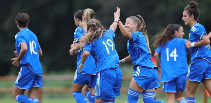 Le Azzurrine vincono il primo test con il Belgio: a Tirrenia, è 2-1. Mazzantini: “Sono soddisfatta”