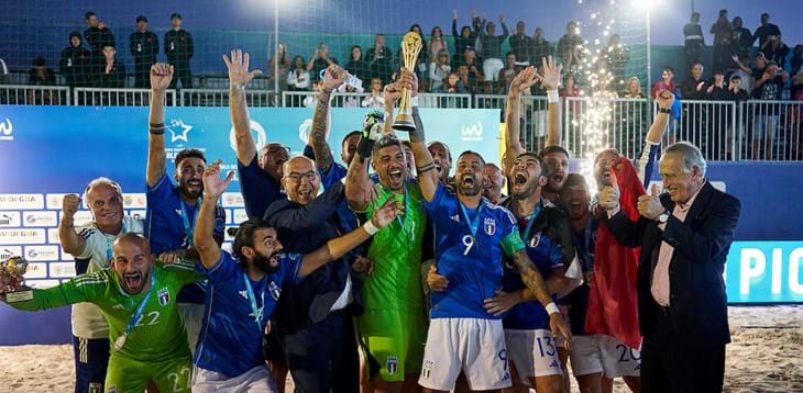 EBSL, Azzurri Campioni d'Europa: battuta 5-4 la Spagna in finale. Gravina: