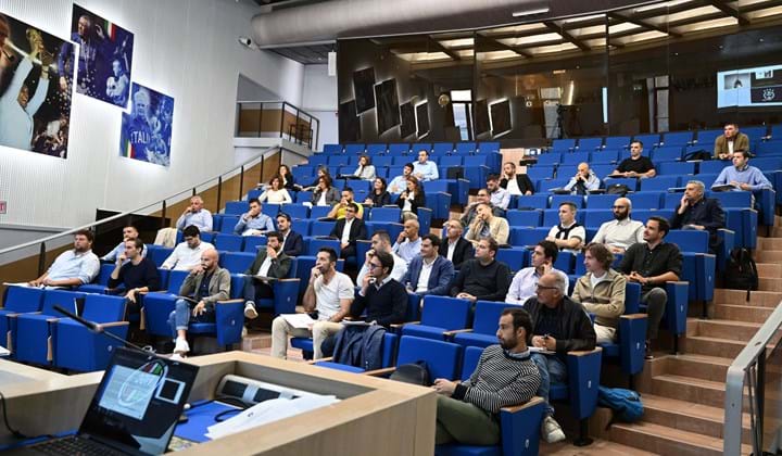 Corso Ds, l'inaugurazione nell'aula magna di Coverciano