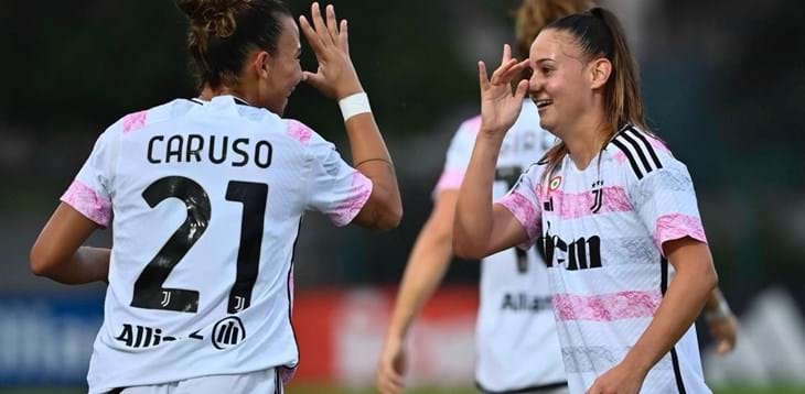 Poker della Juventus sulla Sampdoria, successo in extremis per il Milan, pareggio del Sassuolo