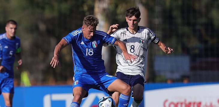 Cinque gol nel test contro l'Under 18: a segno Miretti, Casadei, Oristanio, Nasti e S. Esposito. Nunziata: