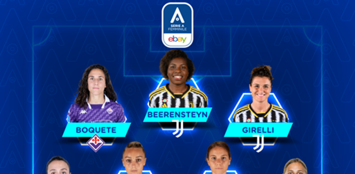 Serie A Femminile eBay 2023/24: la Top 11 della 4ª giornata di campionato