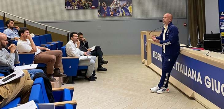 Corso per Ds, terminata la quarta settimana di lezione in presenza. In cattedra il Ct Soncin