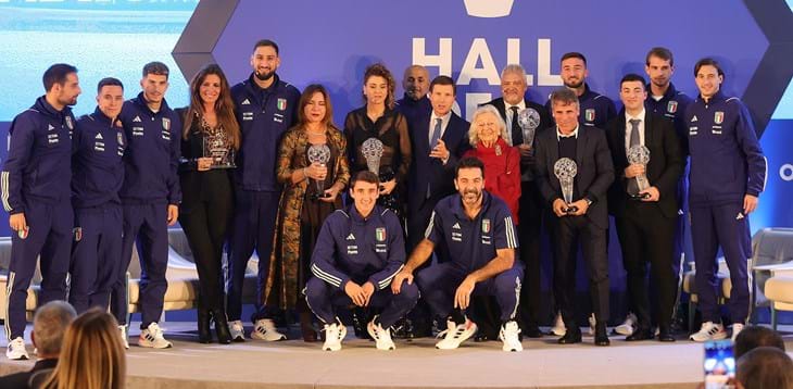 A Coverciano l'undicesima edizione della Hall of Fame. Gravina: “Parla al cuore dei tifosi”