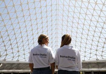 The Azzurri and the Azzurre support Rome’s bid for the World Expo 2030
