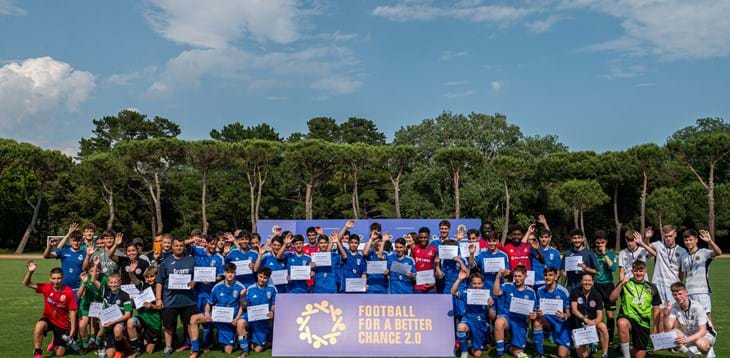 'Football for a Better Chance 2.0', da venerdì a domenica a Coverciano l'evento conclusivo del progetto