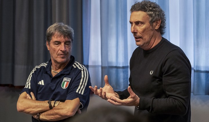 Luca Gotti in cattedra: lezione al corso UEFA A