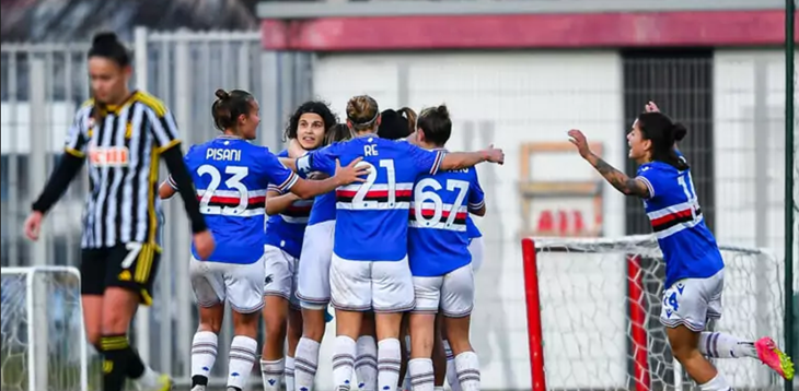 Frenata Juventus: ko con la Samp. Pari del Milan all'ultimo, con il Napoli finisce 1-1