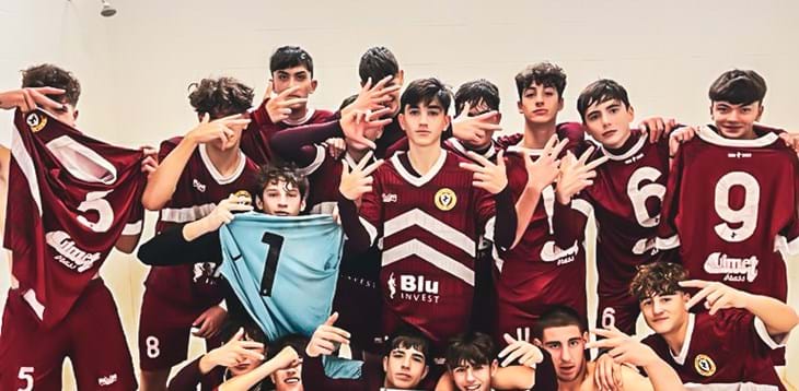 Under 15 Serie C, l'Arezzo vince 2-1 in rimonta contro il Perugia e lo aggancia al 1° posto nel Girone C