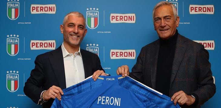 Peroni torna in campo con le Nazionali Italiane di Calcio