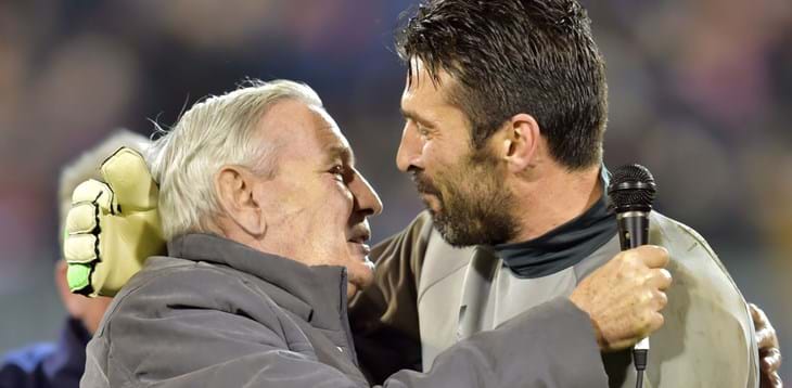 Spalletti and Buffon express their sympathies for the death of Gigi Riva