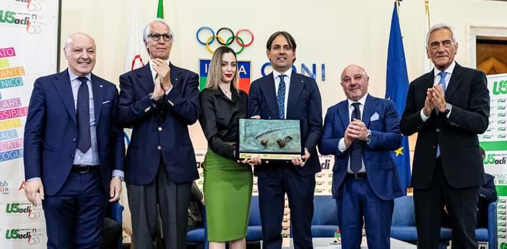 Simone Inzaghi receives the Enzo Bearzot Award