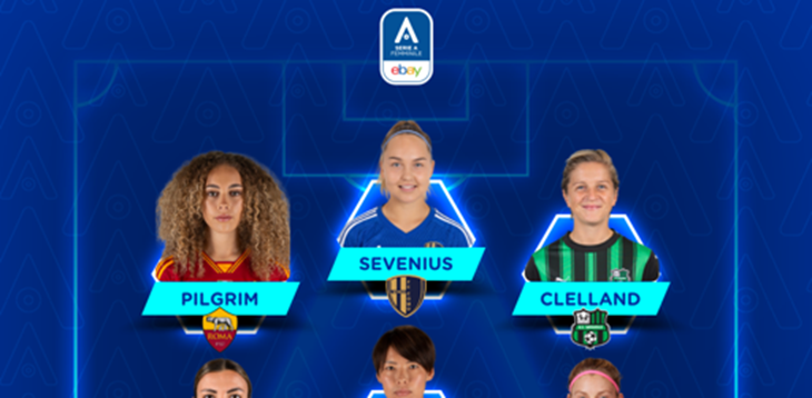 Serie A Femminile eBay 2023/24: la Top 11 della 4ª giornata di poule scudetto e poule salvezza