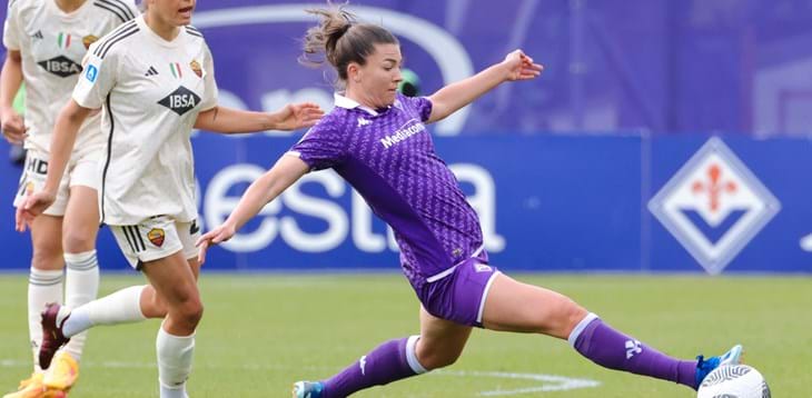 La Fiorentina torna a far punti con la Roma dopo più di tre anni. Sesta vittoria di fila per il Milan