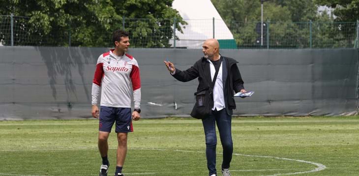 Spalletti in visita al Bologna, prosegue il tour del Ct nei centri sportivi dei club di Serie A