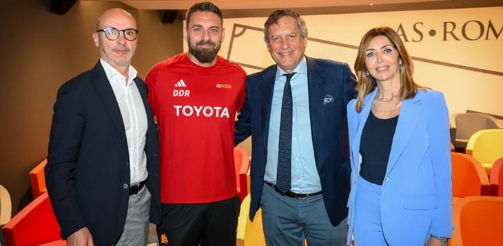 Progetto UEFA HatTrick V: Commissione Federale Antidoping e NADO Italia a Trigoria per l'incontro con i calciatori e lo staff della Roma