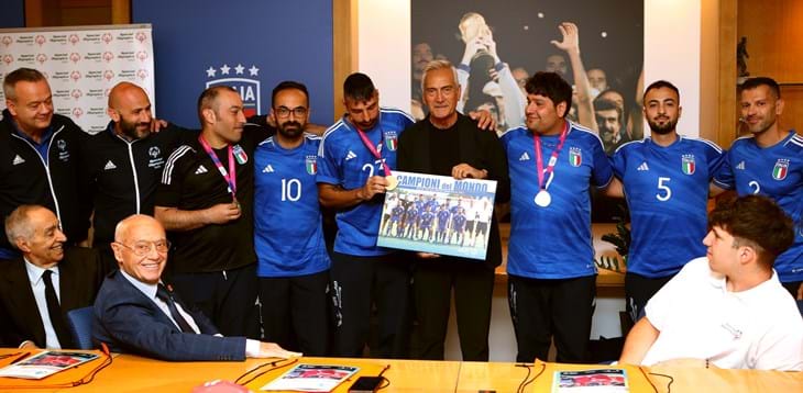 Special Olympics ha presentato la sua 'European Football Week'. Gravina: