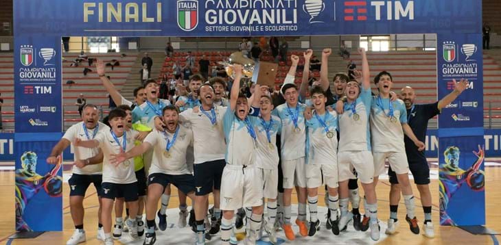 Lazio campione d'Italia Under 17: ad Ancona il 9-1 all'Aosta scatena la festa biancoceleste. Under 15, trionfa il Bissuola con il 3-2 all'Itria