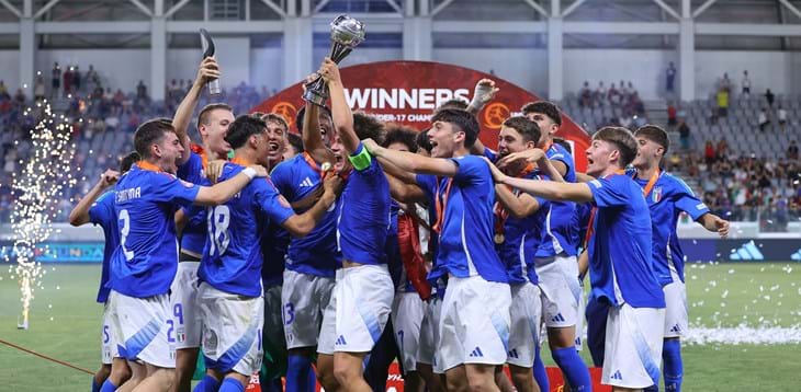 Gli Azzurrini continuano a brillare. Cinque italiani nella squadra ideale dell'Europeo: Pessina, Emanuel, Cama, Liberali e Camarda