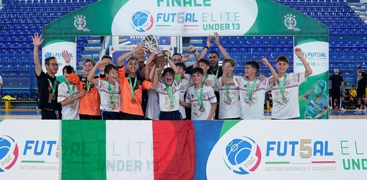 Trionfo Liventina Opitergina nell’Under 13 Futsal Elite, è il secondo titolo consecutivo. Gusso: “Che gioia per i ragazzi”