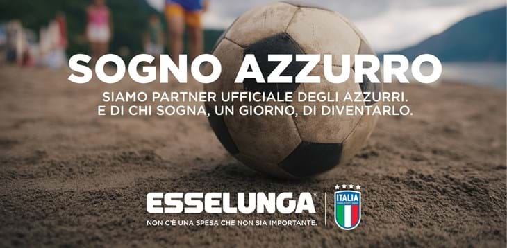 Europei di calcio: Esselunga lancia un nuovo spot dedicato agli Azzurri e a chi sogna di diventarlo