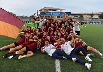 Under 17 femminile, al via la fase finale a quattro: Arezzo femminile, Inter, Juventus e Roma si sfidano per lo scudetto