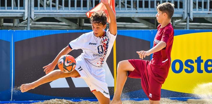 Nel weekend alla Beach Arena di Tirrenia si assegnano i titoli Under 17 e Under 15: sabato le semifinali, domenica le finali