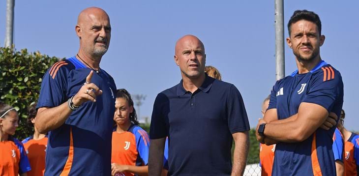 Il tour di Soncin nei ritiri di Serie A fa tappa a Torino: il Ct all'allenamento congiunto tra la prima squadra e la Primavera della Juventus