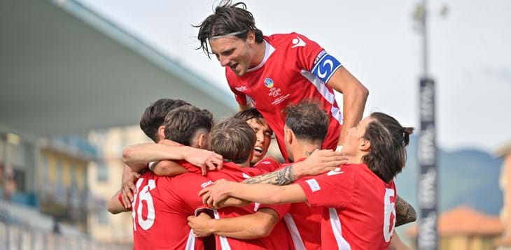UEFA Regions' Cup, super esordio per la Liguria: battuta 5-0 la Romania. Venerdì la sfida contro Malta
