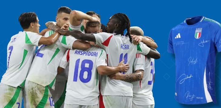 Con il concorso ‘Vinci con gli Azzurri’ tanti premi in palio per i tifosi della Nazionale