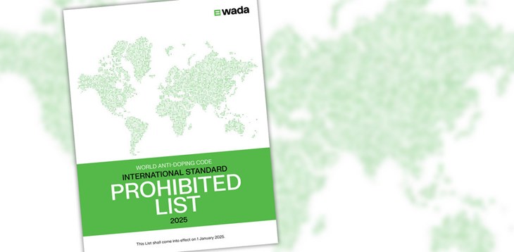 WADA: pubblicata la lista delle sostanze e dei metodi proibiti 2025, in vigore dal 1° gennaio