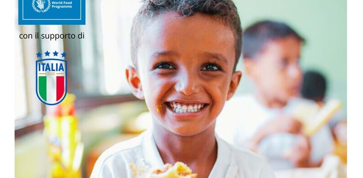 La Federazione Italiana Giuoco Calcio con il World Food Programme per “Un mondo senza fame”