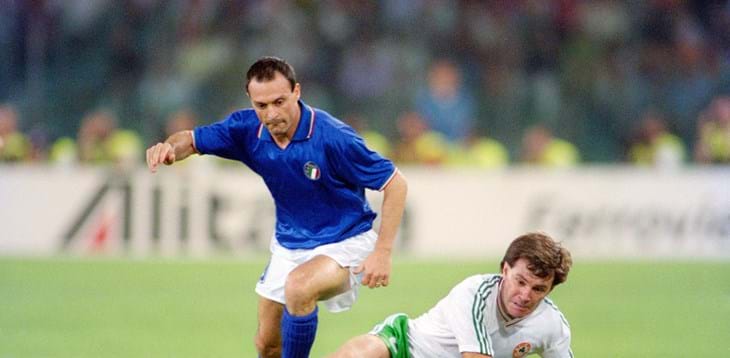 L'omaggio dell’Olimpico a Schillaci: il ricordo di Totò nello stadio in cui è diventato l’eroe di Italia ‘90