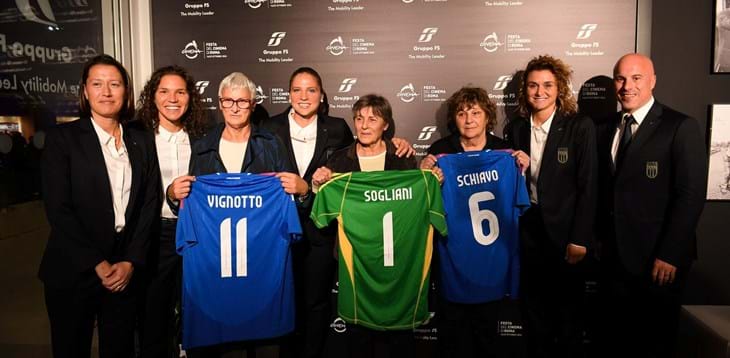 Le Azzurre di ieri e di oggi illuminano la Festa del Cinema: due generazioni riunite per l’evento ‘Vincere insieme’