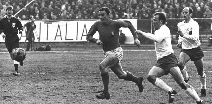 Ottant'anni fa nasceva Gigi Riva: il ‘Rombo di tuono’, campione d’Europa in azzurro nel 1968