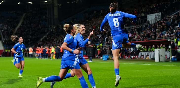Bonfantini e Cantore fanno volare l’Italia. Le Azzurre chiudono il 2024 con l’impresa in Germania. Soncin: “Spirito encomiabile”
