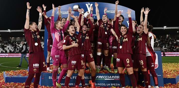 A La Spezia trionfa la Roma: Glionna, Giacinti e Corelli, Fiorentina ko. Alla Viola non basta Janogy, il 2025 delle giallorosse inizia alla grande