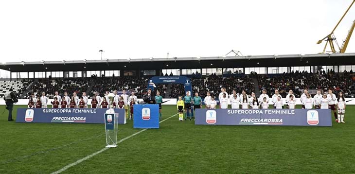 Una Supercoppa per quasi mezzo milione di telespettatori tra Rai 2 e Sky Sport Calcio. E sui social due milioni di visualizzazioni in tre giorni