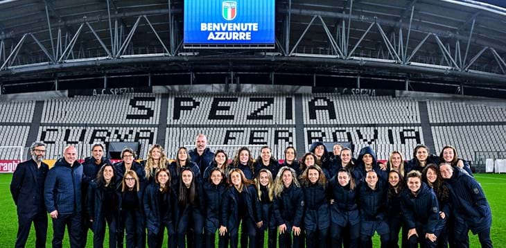 Alla Spezia arriva la Danimarca, le Azzurre hanno un solo obiettivo. Soncin: “Vogliamo vincere e fare una grande prestazione”