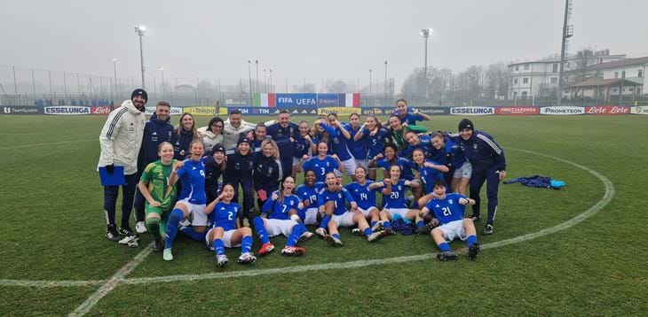 È una piccola grande Italia! Finisce 3-1 la prima amichevole con la Francia, si apre con una vittoria il 2025 delle Azzurrine