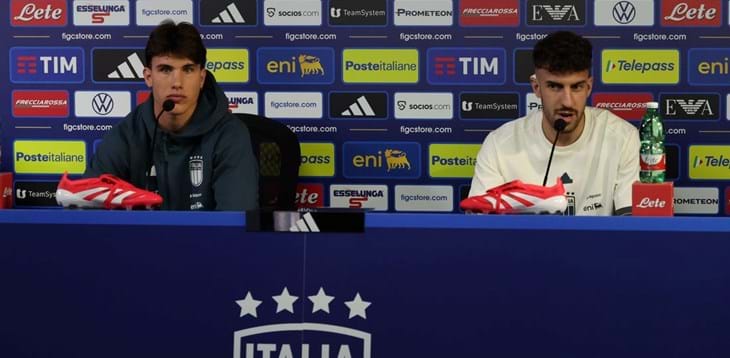 Primo allenamento per gli Azzurri ad Appiano Gentile. L’emozione di Ruggeri e Casadei: “Un privilegio essere qui”