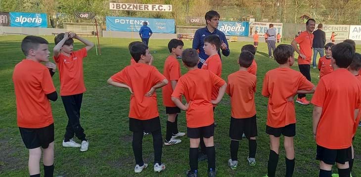 La Ast cittadina in visita al Bozner FC con un ospite d'eccezione: Stefano Florit, responsabile area metodologica Sgs della Figc