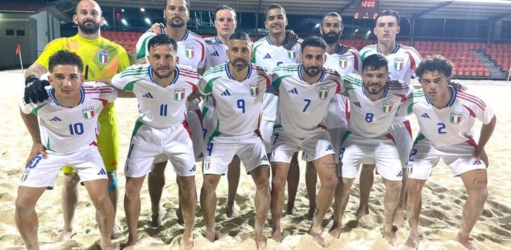 L'Italbeach batte il Cile e ‘vede’ l’inizio del Mondiale: venerdì 2 maggio l’esordio con l’Oman