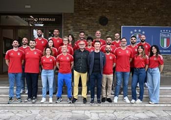 Concluso a Coverciano il primo corso in ‘Nutrizione applicata al calcio’. Pincella: “È stato straordinario”