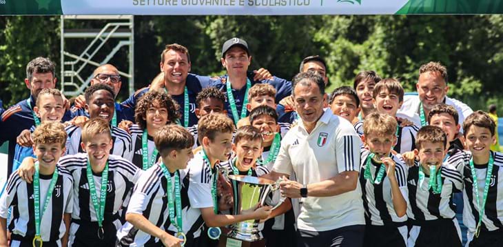 Juventus protagonista a Tirrenia: trionfo nella fase finale nazionale degli Esordienti Under 13 Fair Play Elite