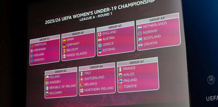 Europeo Under 19 femminile, Italia con Bielorussia, Irlanda del Nord e Svizzera nelle qualificazioni