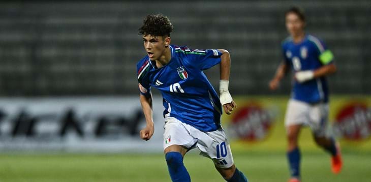 Samuele Inácio continua a brillare: unico italiano inserito nella squadra ideale dell'Europeo dalla UEFA