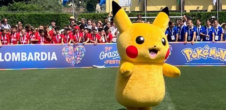 Pokémon Evolution Challenge, non c'è 2 senza 3: per il terzo anno di fila al Grassroots Festival calcio e divertimento con Pikachu
