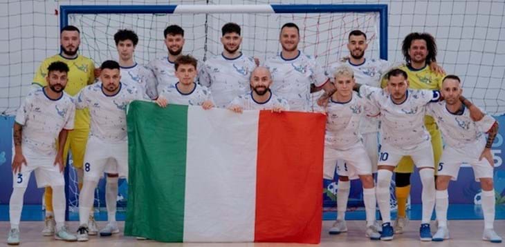 Mondiale di futsal per sordi: bella impresa della Nazionale italiana maschile, che si è guadagnata i quarti contro la Turchia
